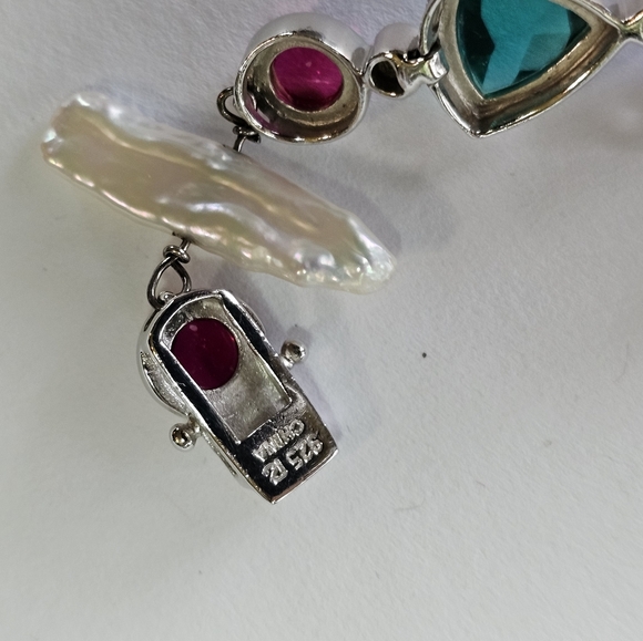 Genuine Ross Simons Bracelet in Sterling Silver. - Picture 5 of 7